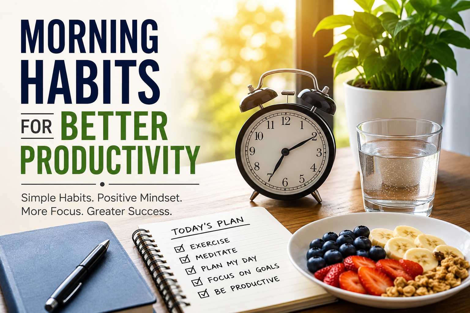 Morning Habits for Better Productivity
